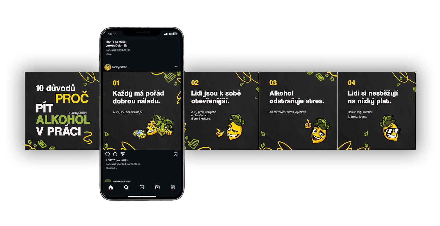 Lucky Citron Mockup | Michael Petrus