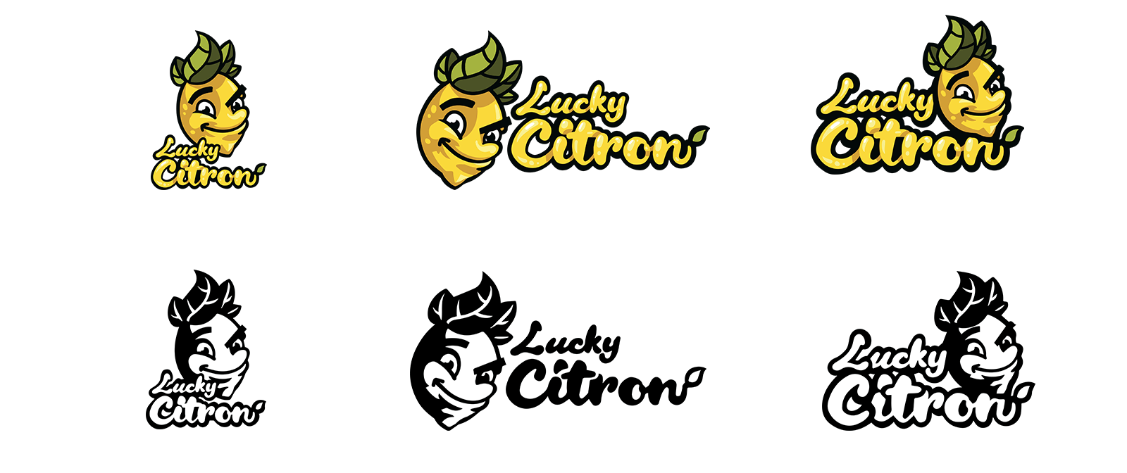 lucky citron logo michael petrus maskot kreslene cartoon design artblock | Michael Petrus